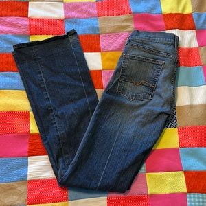 7FAMK bootcut Tag Size 37 Inseam 33